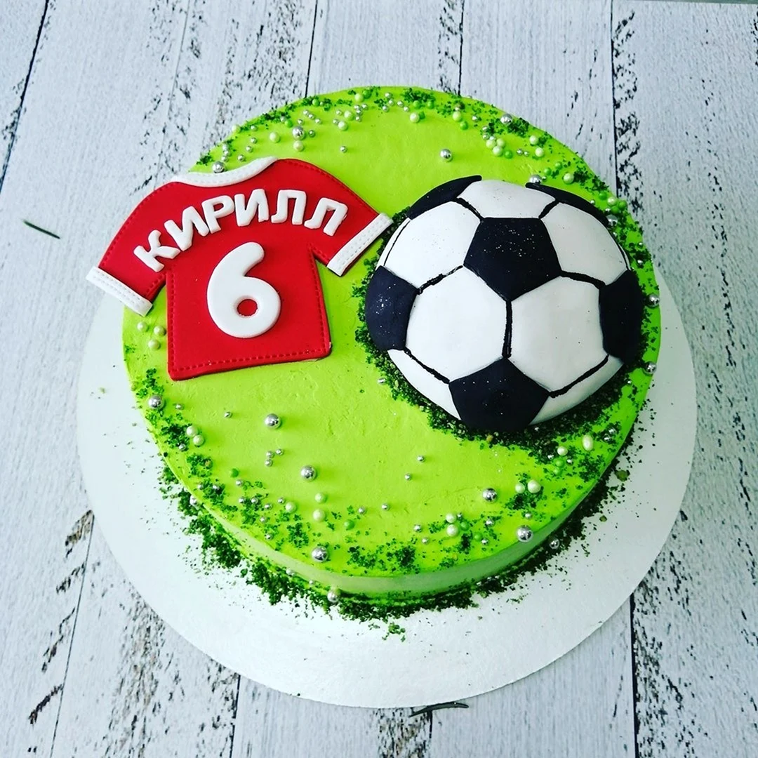 Торт футбол