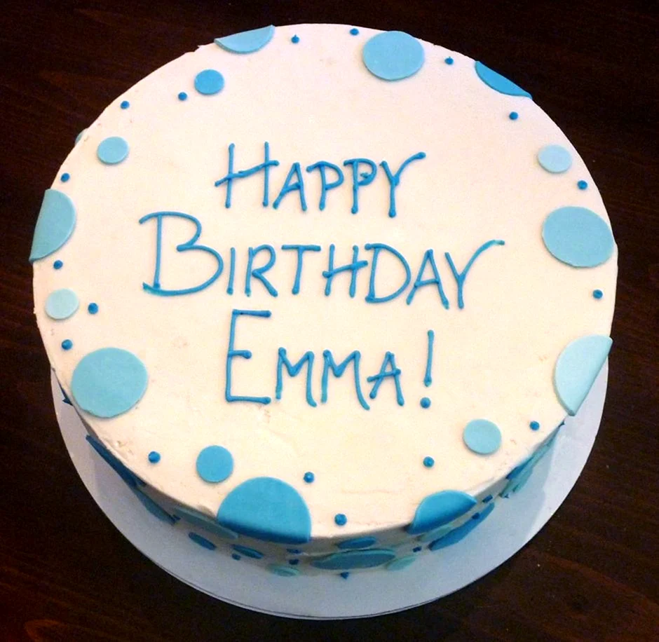 Торт Happy Birthday Emma