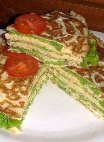 Торт из блинчиков
