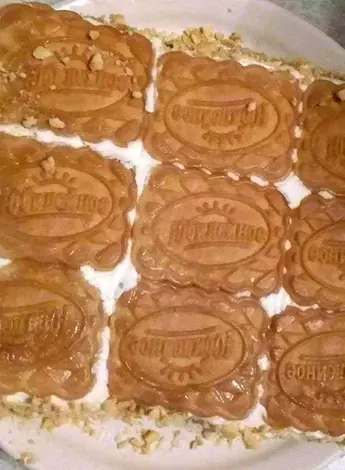 Торт из печенья