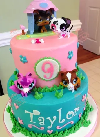 Торт Littlest Pet shop