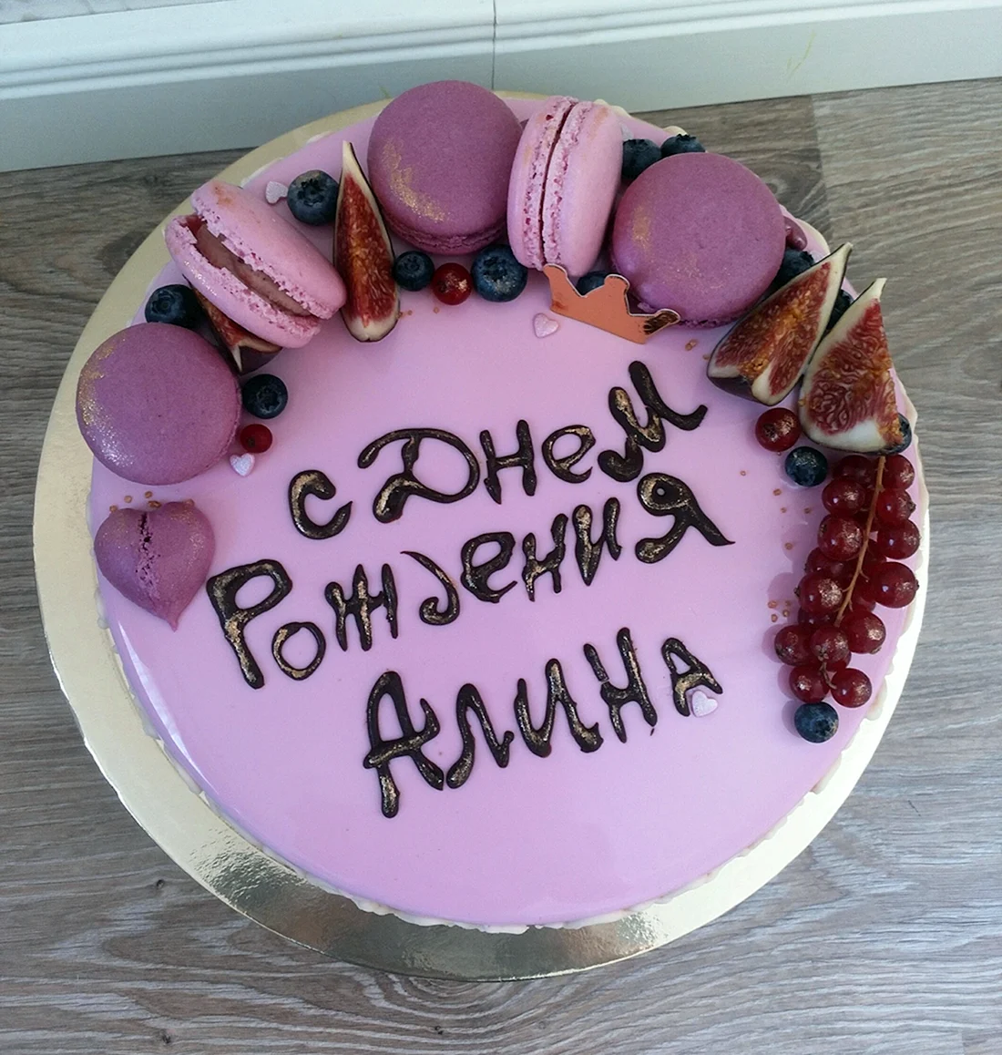 Торт с днем рождения