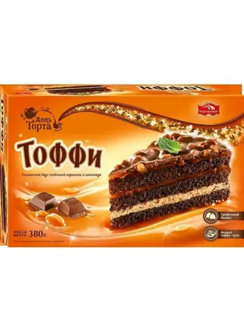 Торт Тоффи 380г Черемушки