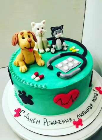 Торт ветеринарному врачу