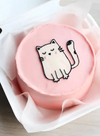 Тортики с милыми котиками