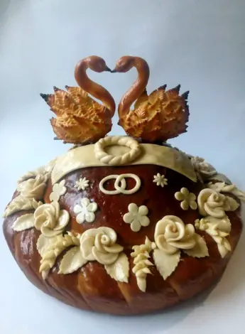Украшение каравая