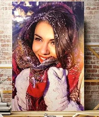 Упаковка портрета