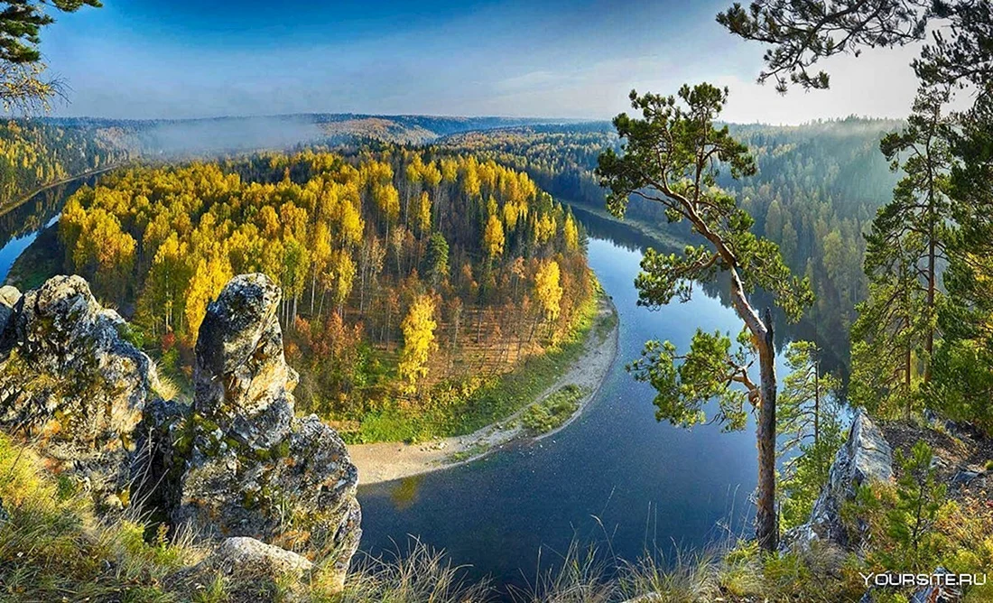 Уральские горы Пермский край Чусовая