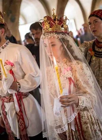 Венчание Казаков в церкви