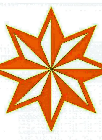 Восьмиконечная Вифлеемская звезда